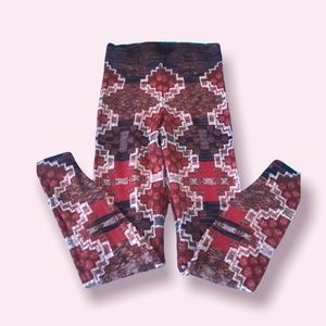 Free People Knit Bohemian Leggings- Small